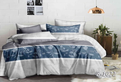 Постільна білизна двоспальна "Листя" B-1022