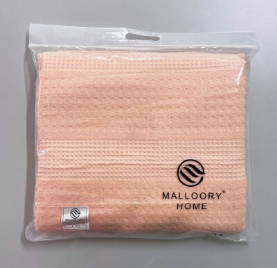 Махрове покривало "Malloory" 150x200 см. (Персик)