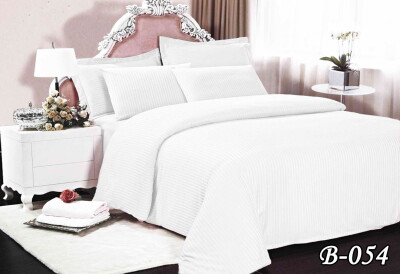 Постільна білизна полуторна "Білий" П-054