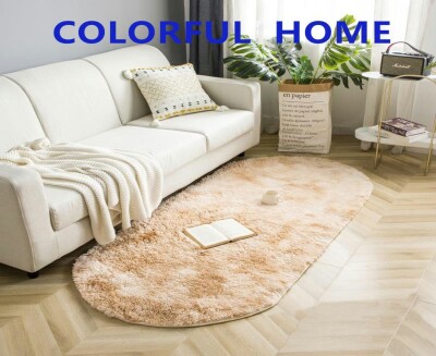 Килимок овальний Colorful Home 90х200см. "Персик"