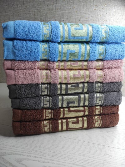 Набор банных махровых полотенец (8шт.) COLORFUL HOME 70х140 см. №4820