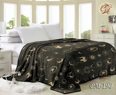 Флісовий плед "Місяць" 160х210 см.