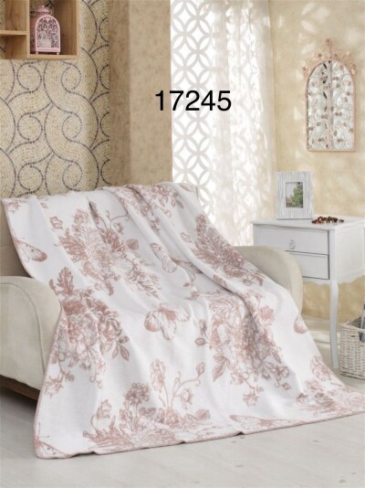 Плед бавовняний Sarar Battaniye "Природа"