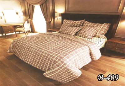 Постільна білизна двоспальна "Кубики" B-409