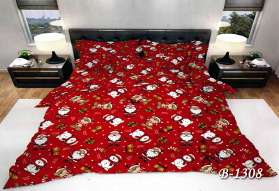 Постільна білизна євро "Новорічний настрій" В-1308