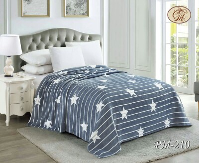 Флісовий плед "Зоряні смуги" 200х220 см.