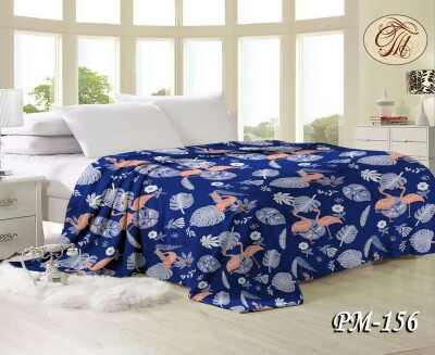 Флісовий плед "Фламінго" 200х220 см.