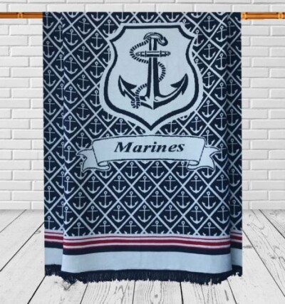 Плед Sweet Dreams 200х220см. "Marines"