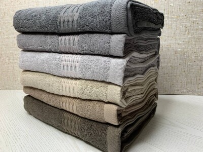 Набір махрових рушників для обличчя (6шт.) COLORFUL HOME 50х100 см. №2028