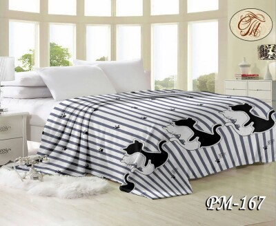 Флісовий плед "Солодка парочка" 160х210 см.