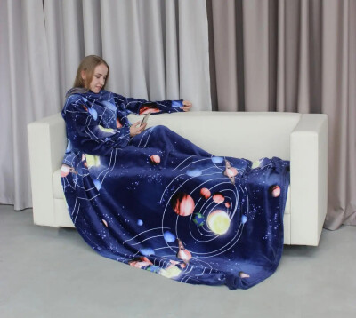 Плед з рукавами "Планети"