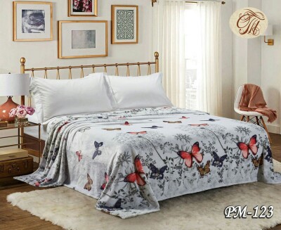 Флісовий плед "Метелики" 160х210 см.