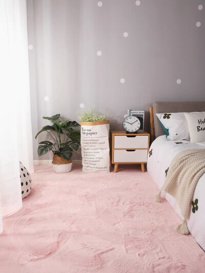 Килимок для дому 160х230см. "Пудровий"