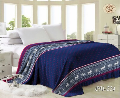 Флисовый плед "Орнамент" 220х240 см.