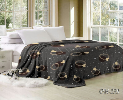 Флісовий плед "Кільце-серце" 200х220 см.